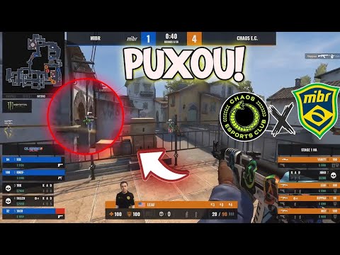 CHAOS x MIBR TODOS OS CLIPS SUSPEITOS SOBRE OS XITERS!