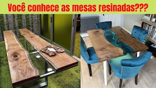 COMO APLICAR RESINA EPXI em MADEIRA PASSO a PASSO - RESINA EPXI em MESA de MADEIRA