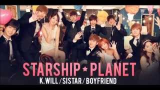 [AUDIO] Boyfriend, SISTAR &amp; K Will - Snow Candy with lyrics