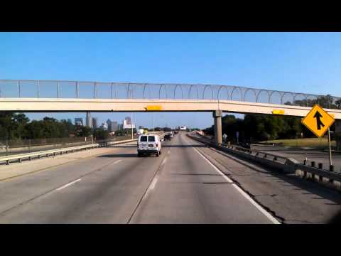 Rolling towards Dallas, Texas on Interstate 45 North