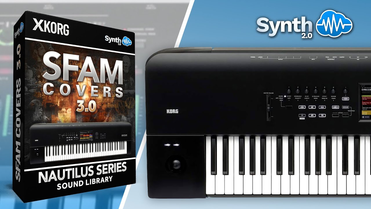 LDX227 - ( Bundle ) - Sfam Covers 3.0 + SYNTHOLOGIA EXi - Korg Nautilus Series Video Preview