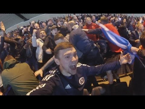 SCOTLAND vs SLOVAKIA! FAN FOOTAGE/HIGHLIGHTS!