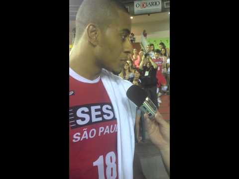 Entrevista Lucarelli - Sesi 3x0 Kappesberg/Canoas - 23/01/2014