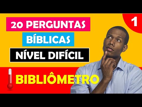 20 Difficult Bible Questions - Bible Quiz