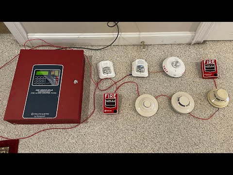 Fire Lite MS-9200UDLS Fire Alarm Panel Testing/Demonstration | Fire Alarm Review