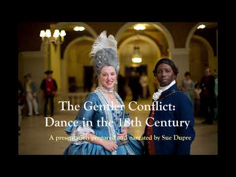 Gentler Conflict: Dance in 18th Century America with Sue Dupre