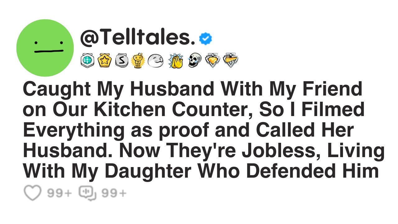 Caught My Husband With My Friend on Our Kitchen Counter, So I Filmed Everything as proof and...