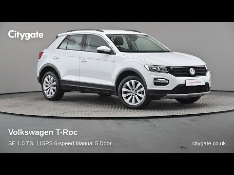 Volkswagen T-Roc - SE 1.0 TSI 115PS 6-speed Manual 5 Door - Citygate Volkswagen Watford