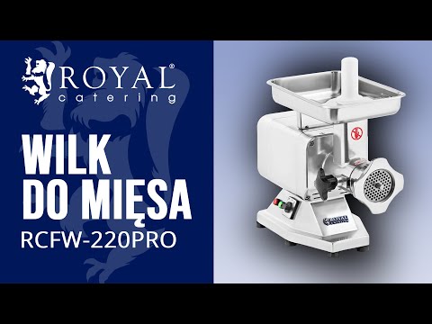 Video - Wilk do mięsa - 220 kg/h - PRO