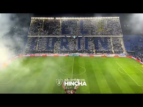 "HD | RECIBIMIENTO HINCHADA de VÉLEZ vs. Talleres | MOSAICO DOBLE | Copa LIBERTADORES 2022" Barra: La Pandilla de Liniers • Club: Vélez Sarsfield • País: Argentina