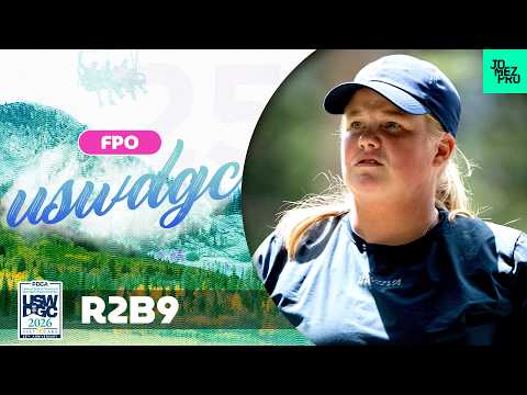 2026 USWDGC | FPO R2B9 | Salonen, Saarinen, Huber, Allen | Jomez Disc Golf