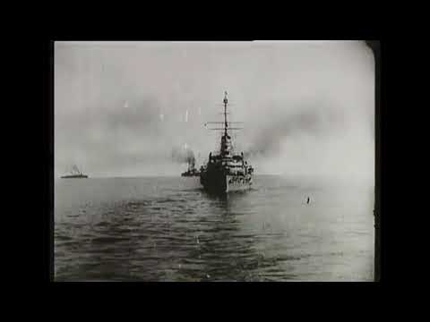 Szent István csatahajó vízre bocsátása és süllyedése