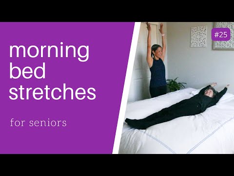 Morning Bed Stretches for Seniors