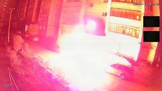 Ночью, 3 апреля в Каменском на Днепрострое подожгли автомобиль.