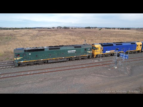7902V Pacific National Mildura To Melbourne Container Train (15/4/2022) - PoathTV Australian Railway