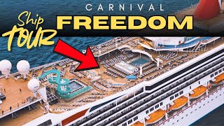 Ship Tour on the Carnival Freedom!