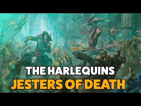 Aeldari Harlequins - Jesters Of Death | Warhammer 40,000 Lore