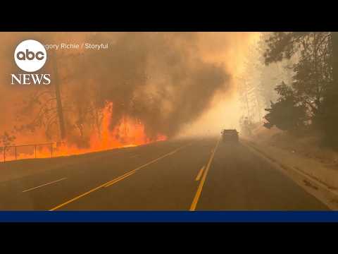 Thousands flee catastrophic wildfires in Washington state