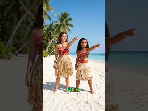 Stranger Things Cast as Moana Live-Action! 🌊🌺