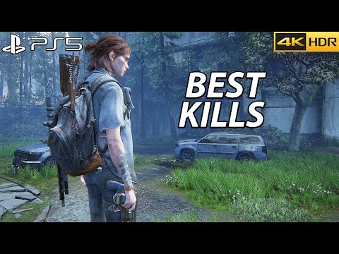 The Last of Us 2 PS5 - Best Kills 4 ( Grounded ) 4k60FPS