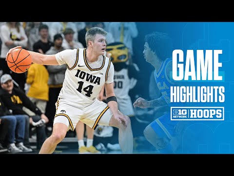 UCLA vs. Iowa | HIGHLIGHTS | Big Ten Men's Basketball | 01/03/26