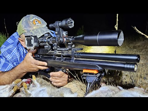 Rabbit Hunting with a P35 PCP Rifle | 2024