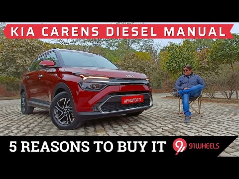 Kia Carens Diesel Manual Review || 5 Reasons To Buy This 6/7 Seater Family MPV in 2022