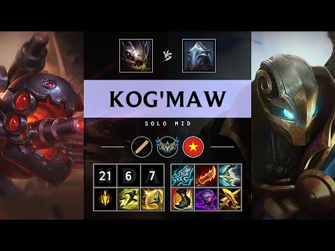 Kog'Maw Mid vs Viktor - VN Challenger Patch 25.15