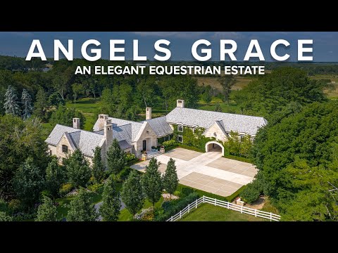 Angels Grace - A 15-Acre Elegant Equestrian Estate - DroneHub