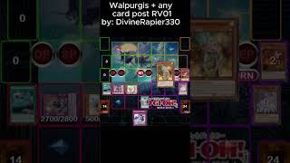 Witchcrafter Walpurgis + any card post RV01#yugioh #yugiohmasterduel #yugiohcommunity #yugiohtcg