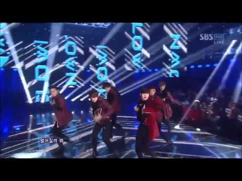 [720p HD] SBS Inkigayo 121223 C-CLOWN - Far Away....Young Love