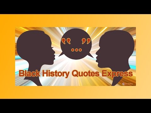 Black History Quotes Express video