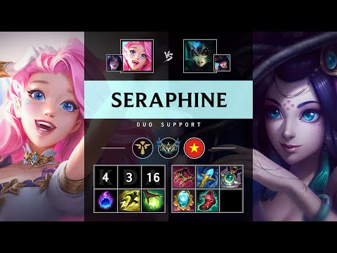Seraphine Support vs Nami - VN Challenger Patch 25.S1.3