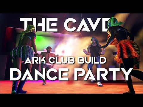 I built a 90's Club and Bar in Ark Survival Evolved