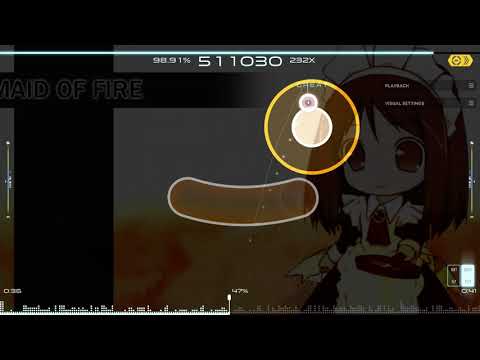 osu!lazer Cookiezi | Niko - Made of Fire HDDT