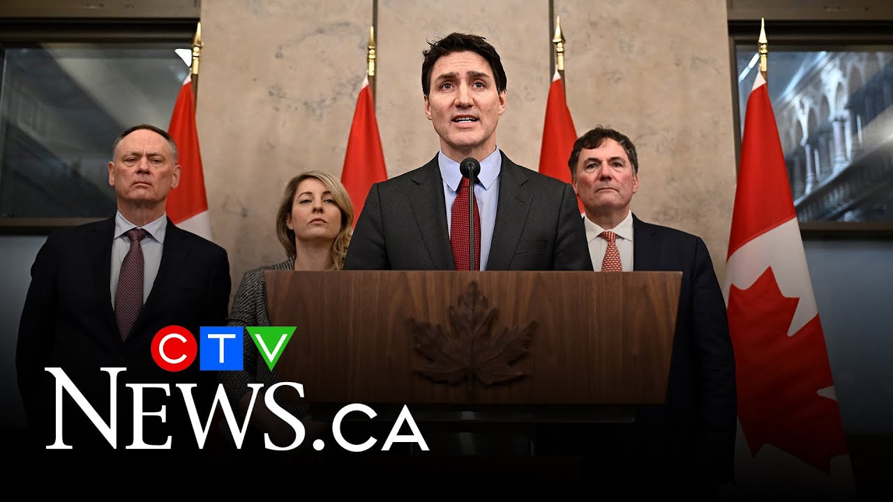 FULL: Watch Justin Trudeau's full announcement | Canada's response to U.S. tariffs