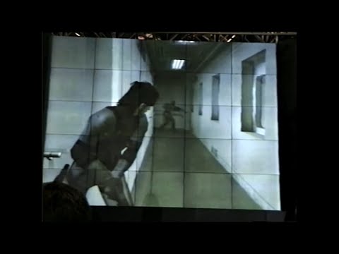 Metal Gear Solid 2 - E3 2000 Show Floor Reveal Trailer Footage
