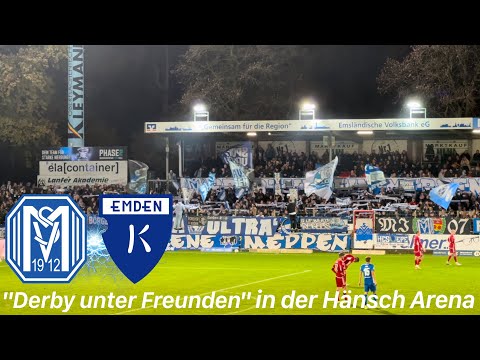 SV Meppen vs. BSV Kickers Emden | Saison-Rekordkulisse beim Derby & Topspiel in der RL-Nord