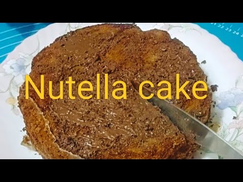 Supar soft Nutella cake