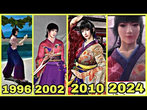 Evolution of Aoi Umenokoji in Virtua Fighters [1996 - 2024]
