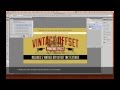 Vintage Offset Printing Effects Kit Tutorial