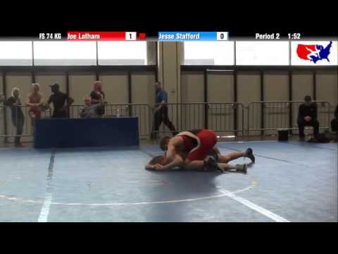 Joe Latham vs. Jesse Stafford at 2013 Las Vegas/ASICS U.S. Open