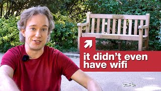 The World's First Internet Bench