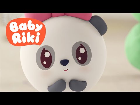 BabyRiki RO - Secretul lui Ariciu | Pandy învață despre cerc | Desene animate pentru copilași