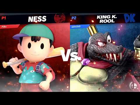 pl8o (Ness) vs Abhi2k5 (K.Rool) - ILG S3 Pune Qualifier - Smash Ultimate