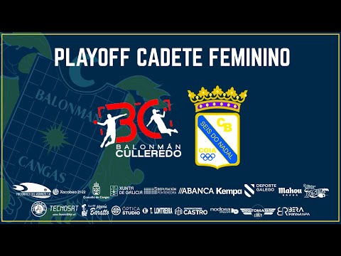 PLAY OFF CADETE FEMININO. BM. CULLEREDO - SEIS DO NADAL COIA