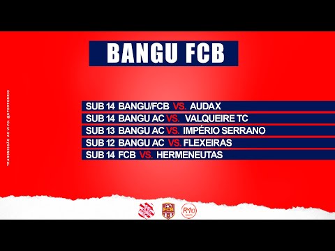 COPA SINNO | BANGU AC / FCB | JOGOS 21/12/22