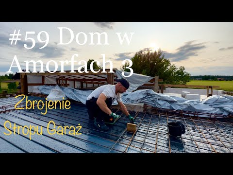 #59 Dom w Amorfach 3(G2) - Zbrojenie Stropu nad Garażem