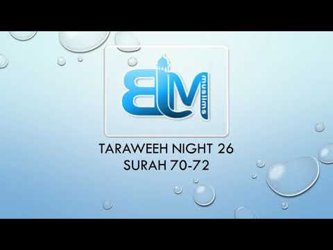 Taraweeh Night 27