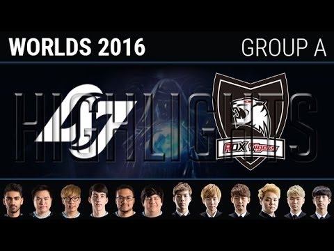 CLG vs ROX Tigers Highlights ( S6 World Championship 2016 - Group A - Day 4 )